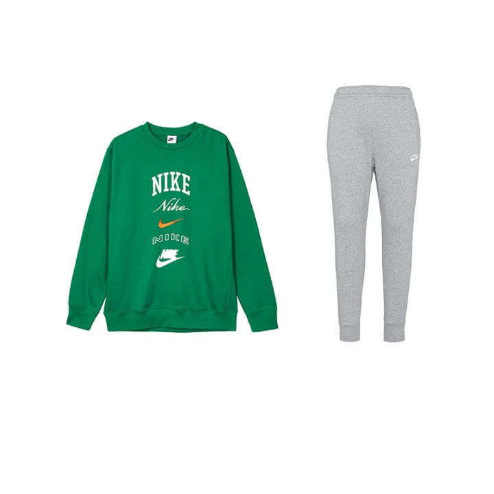 Nike Nike Sweatshirt Sets Men's Crew Neck Thickened