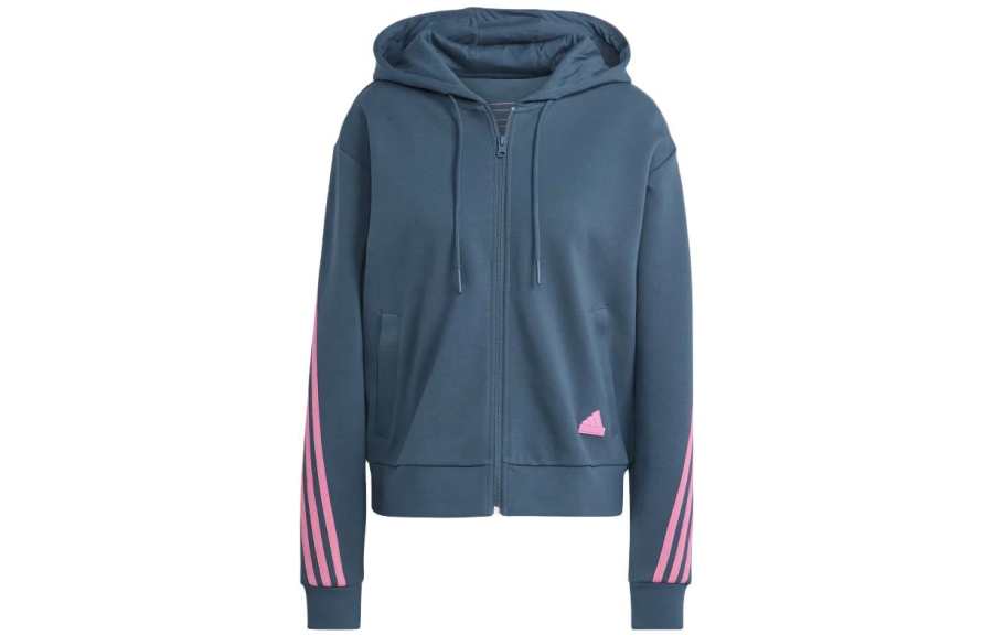 Adidas Adidas Future Icons 3 Stripes Full Zip Hoodie Arctic Night