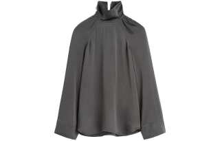 TOTEME Funnel-neck Long-sleeve Top