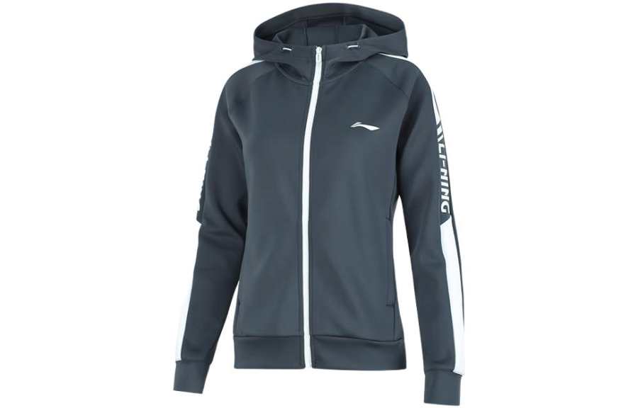 Li-Ning Li Ning Sweatshirt Women's Ink Water Gray