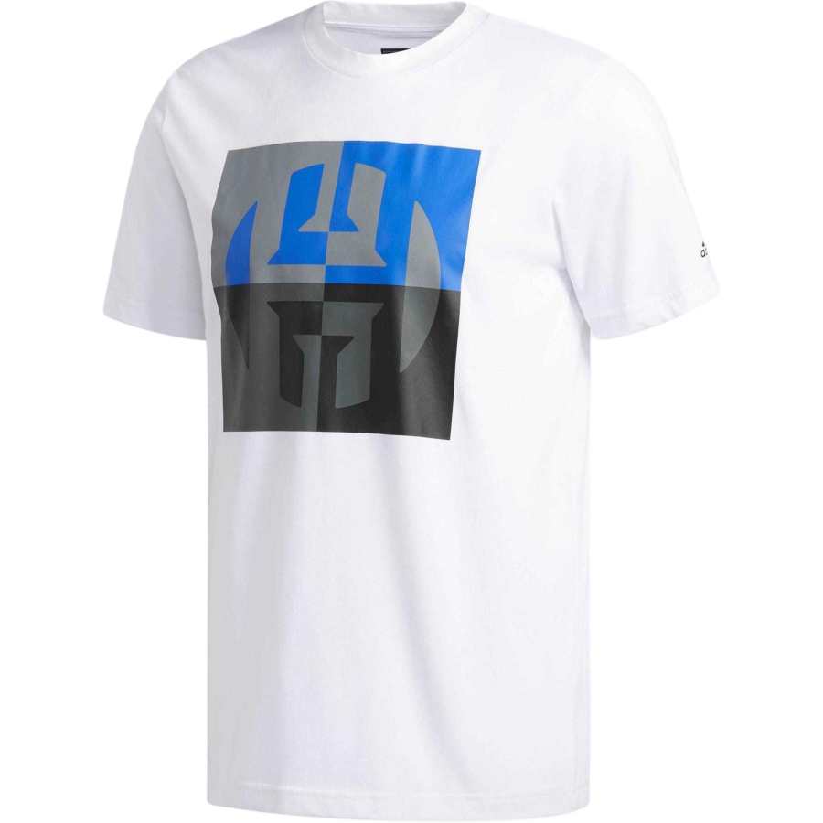 Adidas Adidas HARDENBIGLOGO Basketball Jersey Men's White