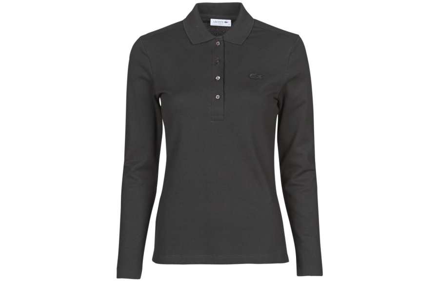 LACOSTE Polo Shirt Women's Black