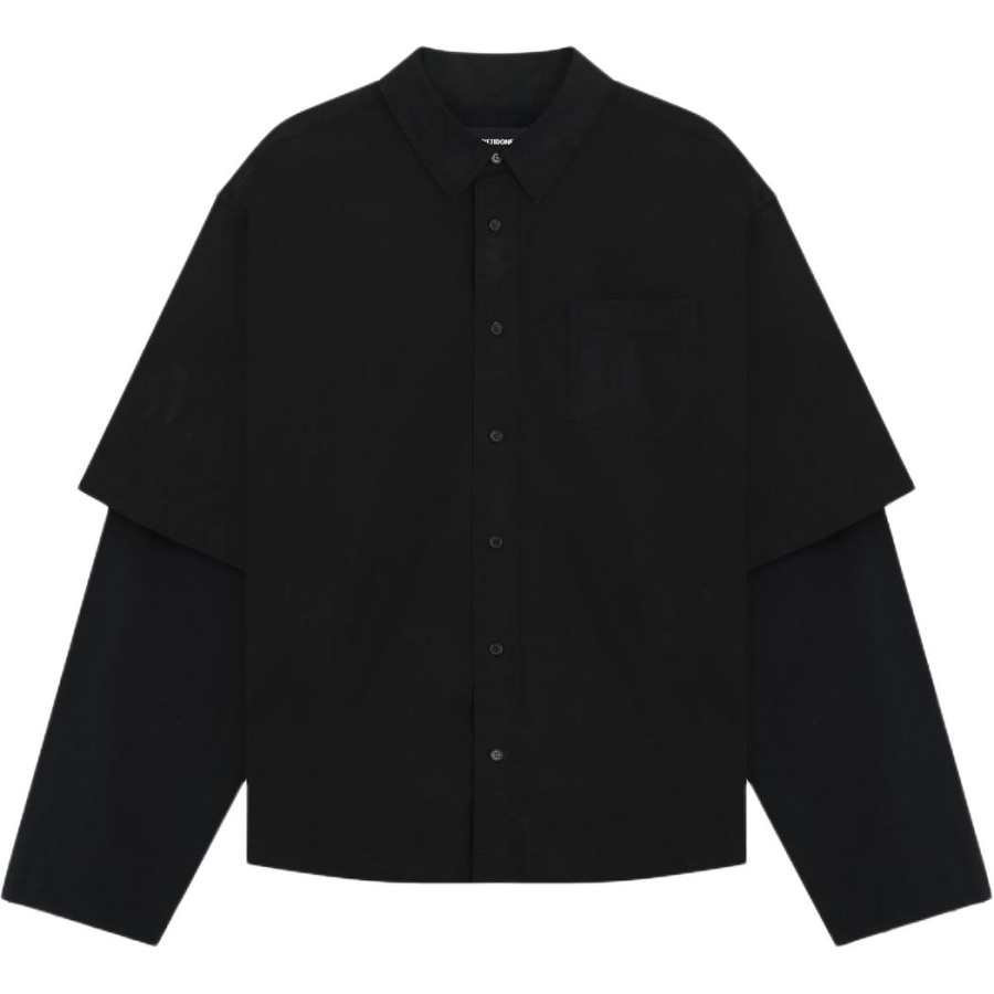 WE11DONE WE11DONE layered shirt