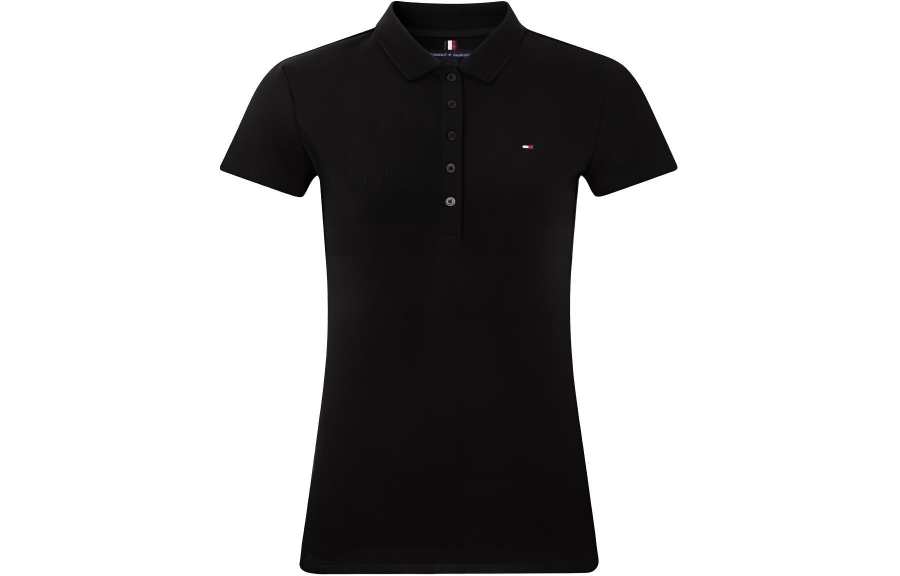 Tommy Hilfiger Polo Shirt Women's Black