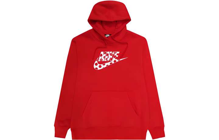 Nike Nike Sweatshirts Women's Red Hooded Moderate Regular