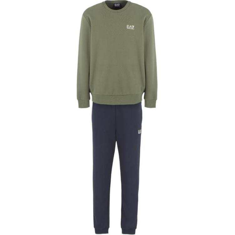 EMPORIO ARMANI EA7 SS25 Casual Sportswear Men's Green