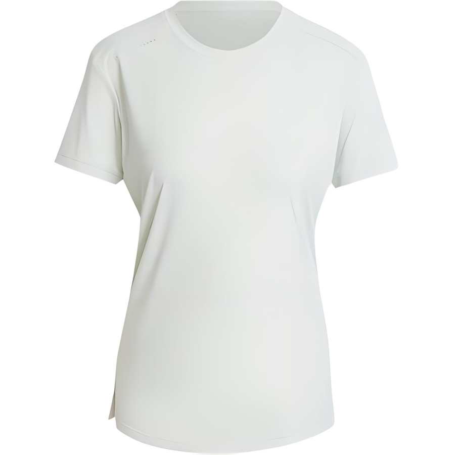 Adidas Adidas T Shirts Women's Green Crew Neck Moderate Straight Fit