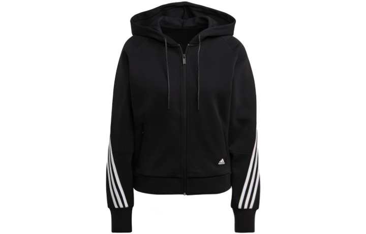 Adidas Adidas Jackets Women's Black Hooded Moderate Other