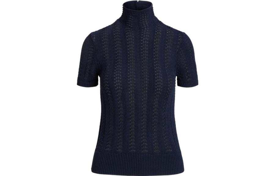 LAUREN RALPH LAUREN SS23 Knitwear Slim Fit Women's Marine Blue