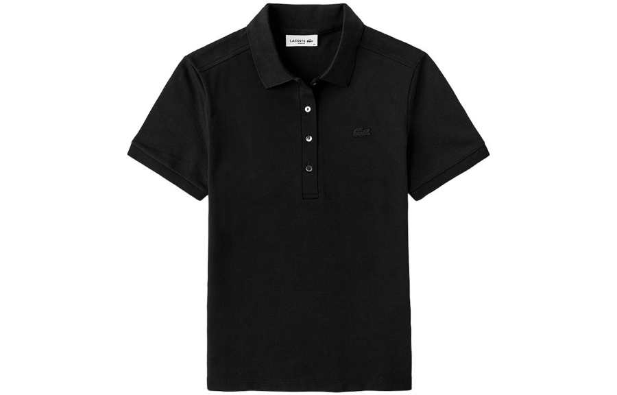 Lacoste short-sleeve slim-fit polo shirt