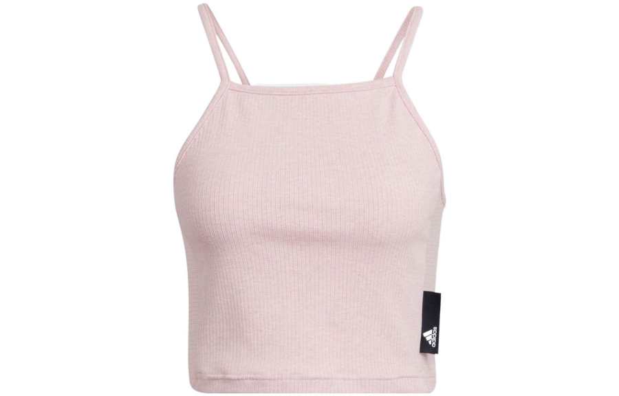Adidas Adidas Camisoles Women's Pink Moderate Straight Fit