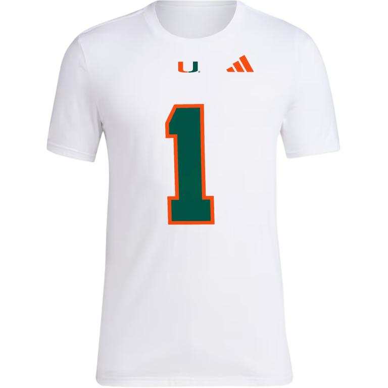 Adidas Adidas Free Shipping With AdiClub Miami Cam Ward Jersey Tee