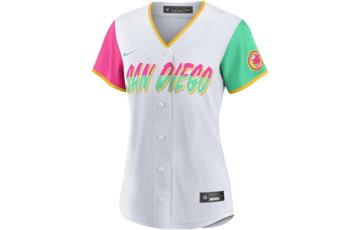 Nike Nike T Shirts Women's Multicolor V Neck Moderate Straight Fit