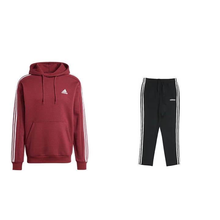 Adidas Adidas Sweatshirt Sets Unisex Hooded Thickened