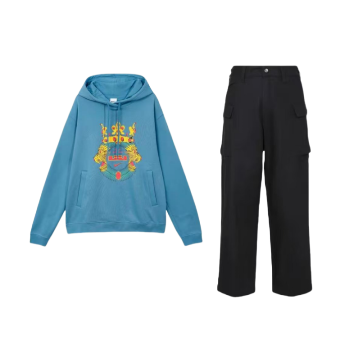 Nike Nike Sweatshirt Sets Men's Hooded Moderate