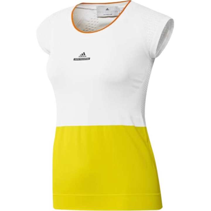 Adidas Adidas Regular T Shirt Women's White/Yellow