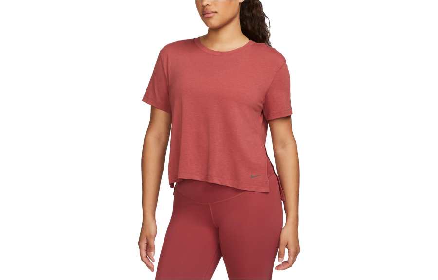 Nike Nike T Shirts Women's Cedar Crew Neck Moderate Straight Fit