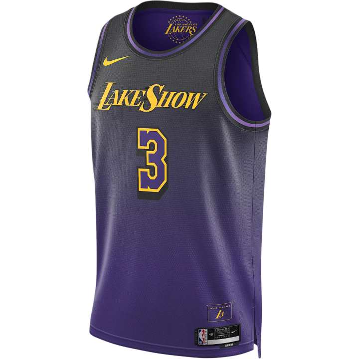 Nike Nike Anthony Davis Los Angeles Lakers 2024/25 City Edition Men's Nike Dri-FIT Nba Swingman Jersey