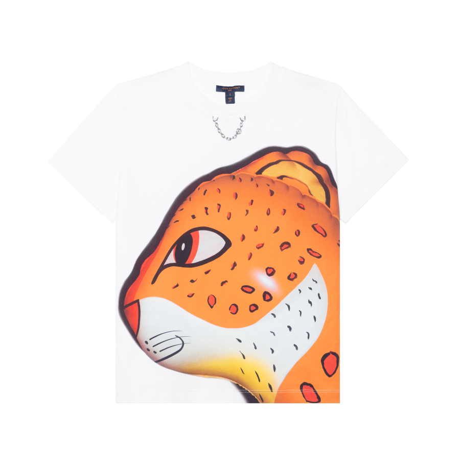 LOUIS VUITTON LOUIS VUITTON Sequin Leopard T-Shirt