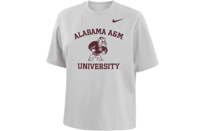 Nike Nike T Shirts Women's White Crew Neck Moderate Straight Fit
