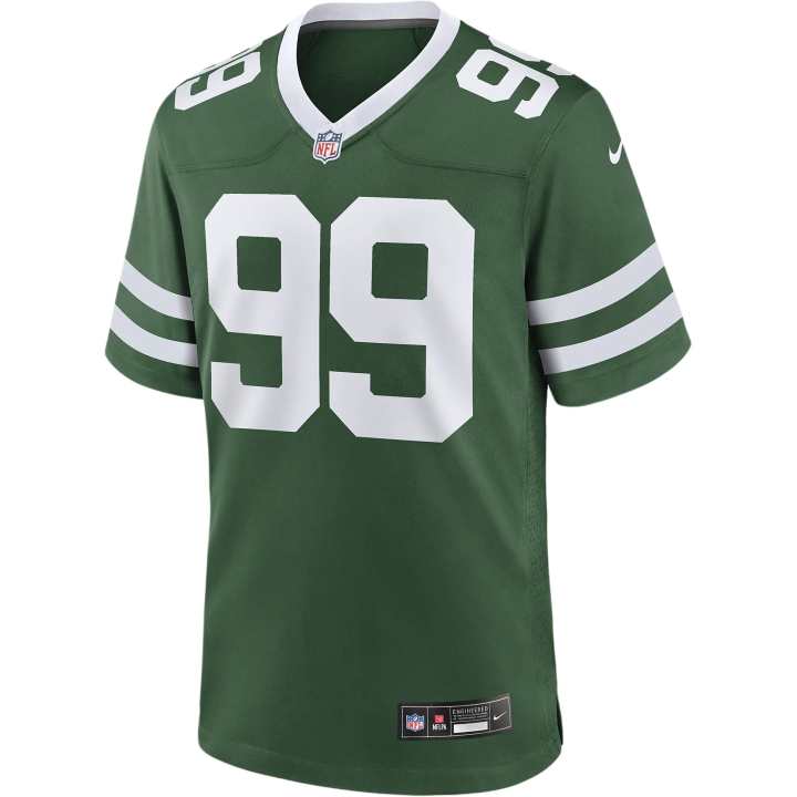 Nike Nike Nfl New York Jets (Will McDonald IV) Men's Game Football Jersey