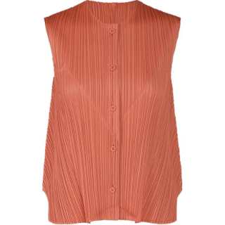 ISSEY MIYAKE SS24 Shirt Women's Coral Powder