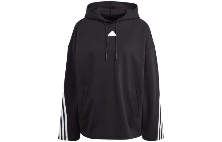 Adidas Adidas Sweatshirts Women's Black Hooded Moderate Regular