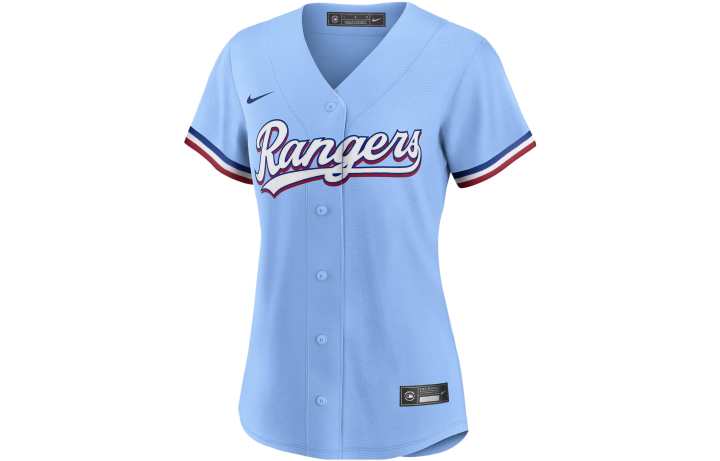 Nike Nike Shirts Women's Blue V Neck Moderate Other