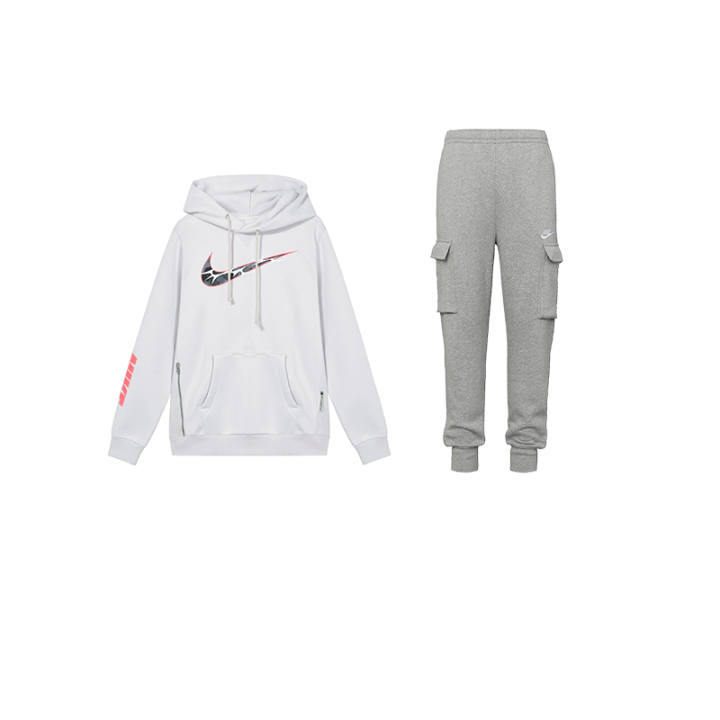 Nike Nike Sweatshirt Sets Men's Hooded Thickened