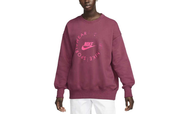 Nike Nike Sweatshirts Women's Rouge Crew Neck Moderate Regular