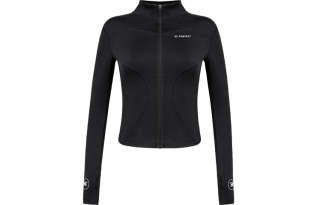 YPL Jackets Women's Black Stand Collar Moderate
