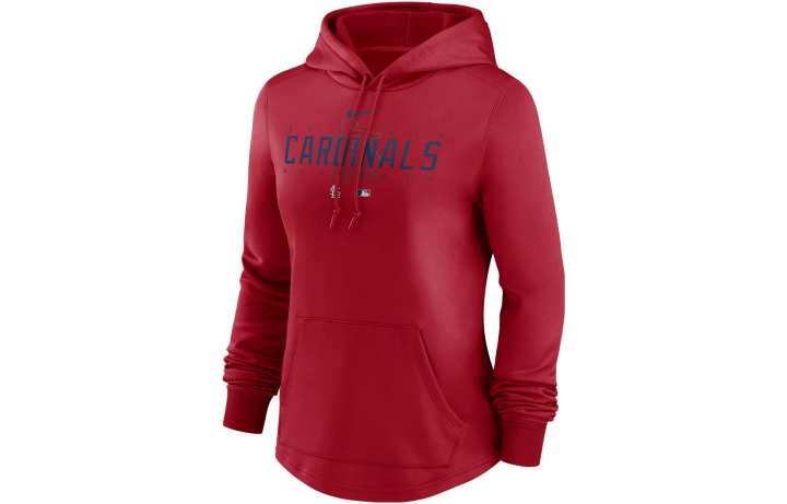 Nike Nike Sweatshirts Women's Red Hooded Moderate Regular