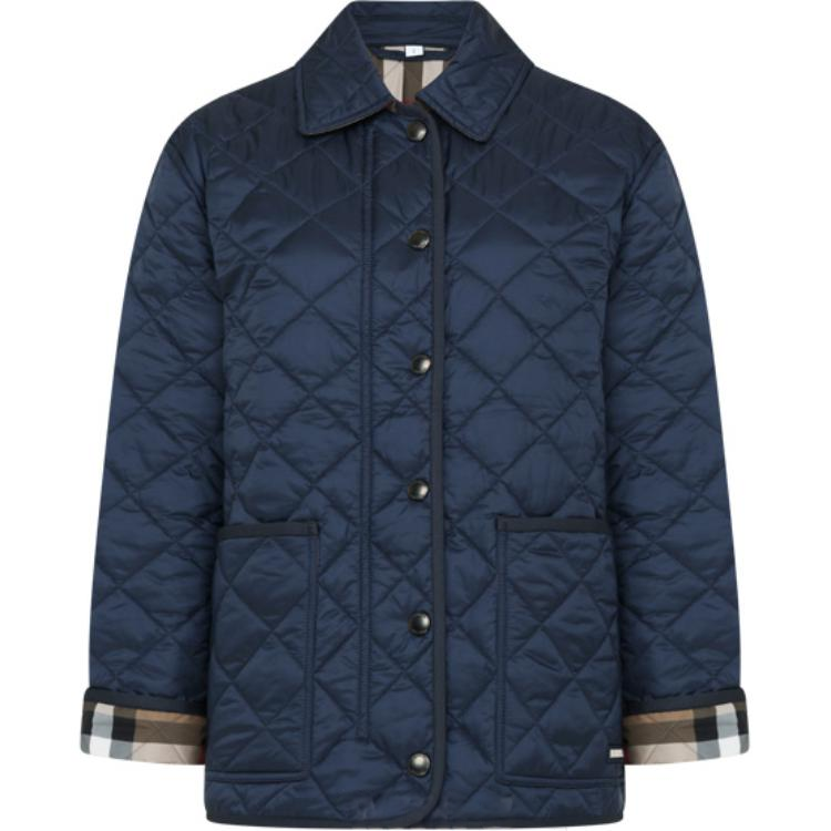 Burberry Jackets & Coats Women's Marine Blue