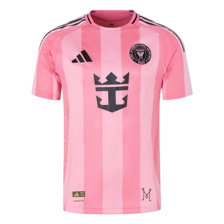 Adidas Adidas Inter Miami CF Miami International Soccer Jersey Player Edition Men's Simple Pink