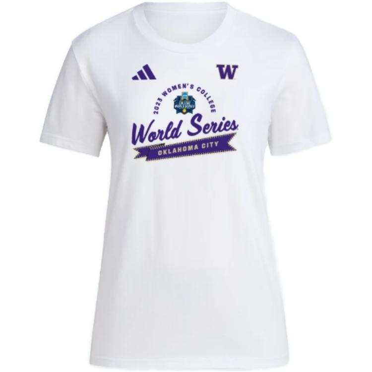 Adidas Adidas T Shirts Women's White Crew Neck Moderate Straight Fit
