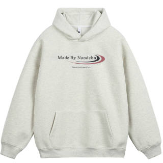 NANDCHN Sweatshirts Unisex Hooded Moderate Heavyweight