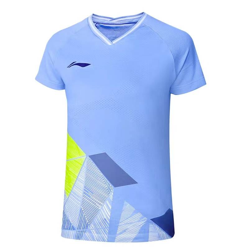 Li-Ning Li Ning T Shirts Women's Purple V Neck Other