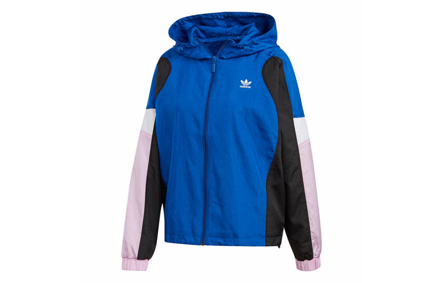 Adidas Originals Jackets Women's Blue Hooded Moderate Other