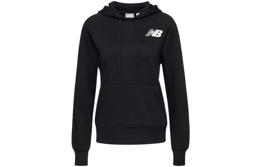 New Balance New Balance Sweatshirts Women's Black Hooded Moderate Regular