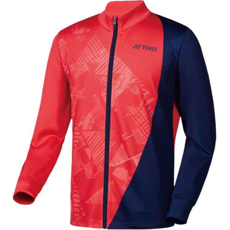 YONEX Training Series Badminton Jersey Men's Fresh Red/Marine Blue