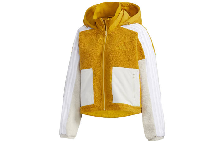 Adidas Adidas Jackets Women's Gold Hooded Moderate Other