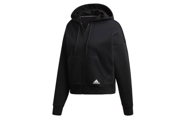 Adidas Adidas Jackets Women's Black Hooded Moderate Other