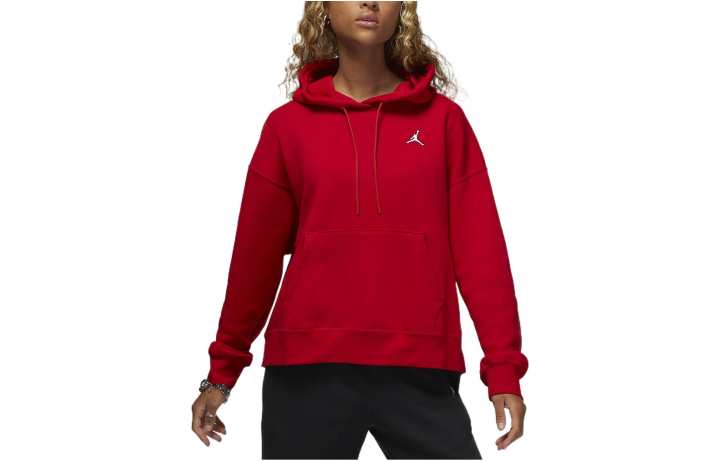 Jordan Jordan Sweatshirts Women's Red Hooded Moderate Regular