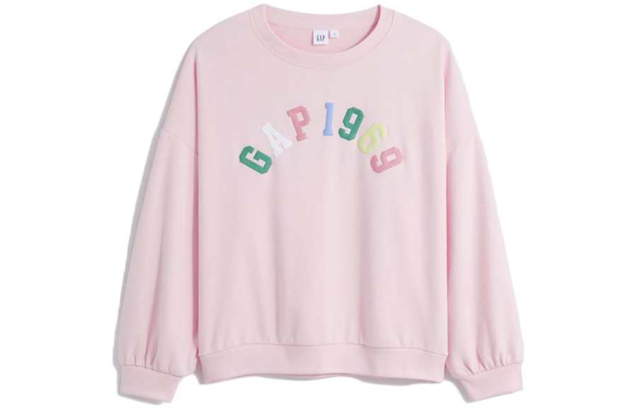 GAP Sweatshirts Women's Cherry Blossom Pink Crew Neck Moderate Other