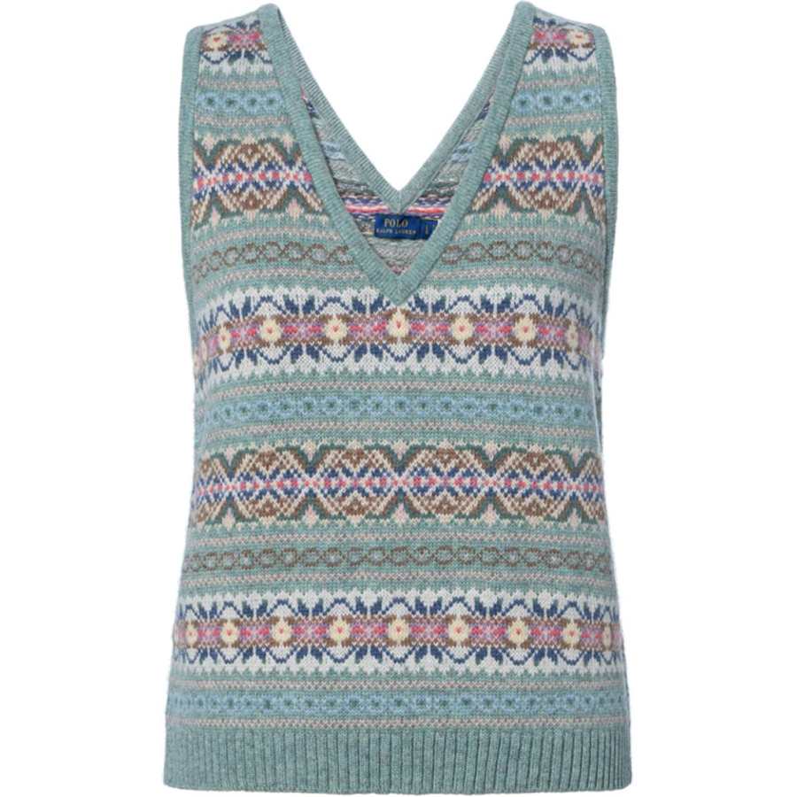 Polo Ralph Lauren Tank Top Slim Fit Women's Green