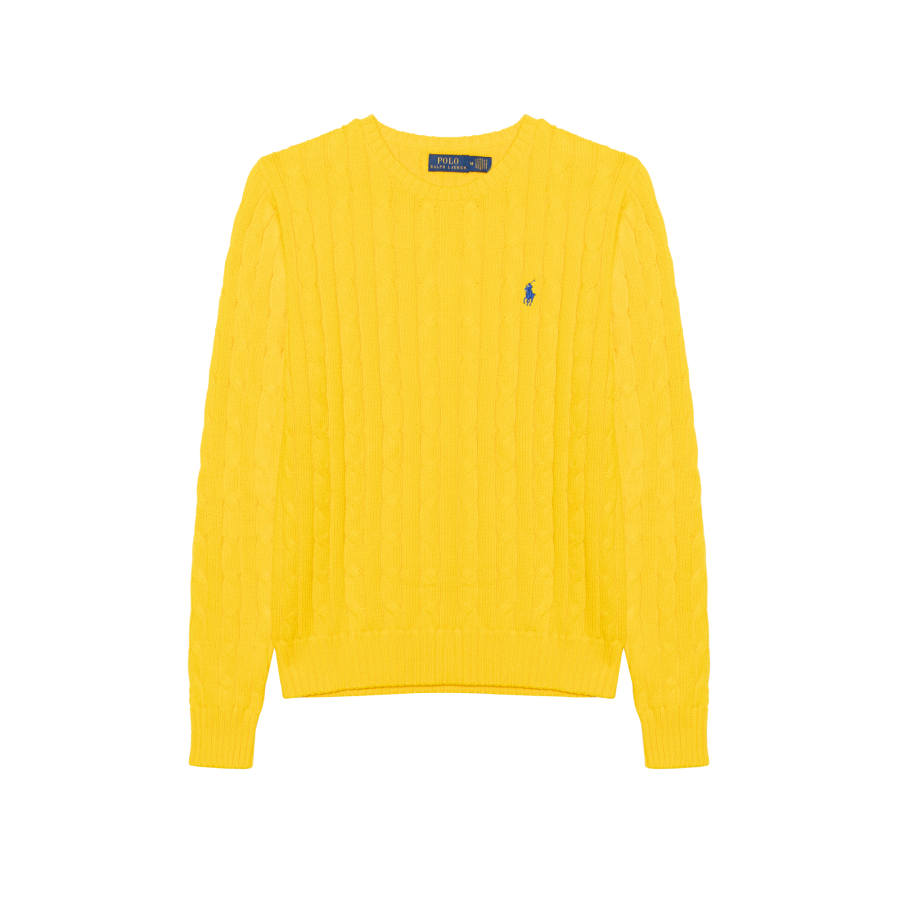 Polo Ralph Lauren cable-knit crew-neck sweater