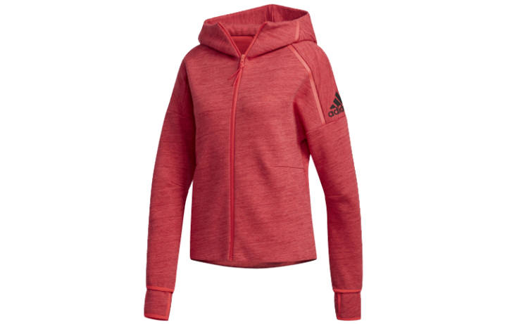 Adidas Adidas Jackets Women's Pink Hooded Moderate Other