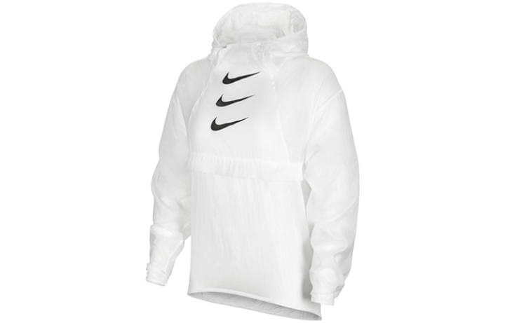 Nike Nike Jackets Women's White Hooded Moderate Other