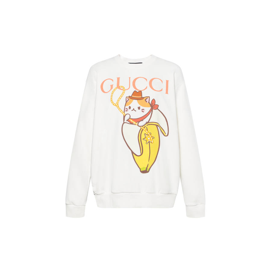 GUCCI FW22 Sweatshirt Women's White