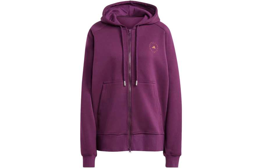 Adidas Adidas X Stella McCartney Adidas X Stella McCartney Collaboration Collection Sweatshirts Women's Dark Purple Hooded Moderate Regular